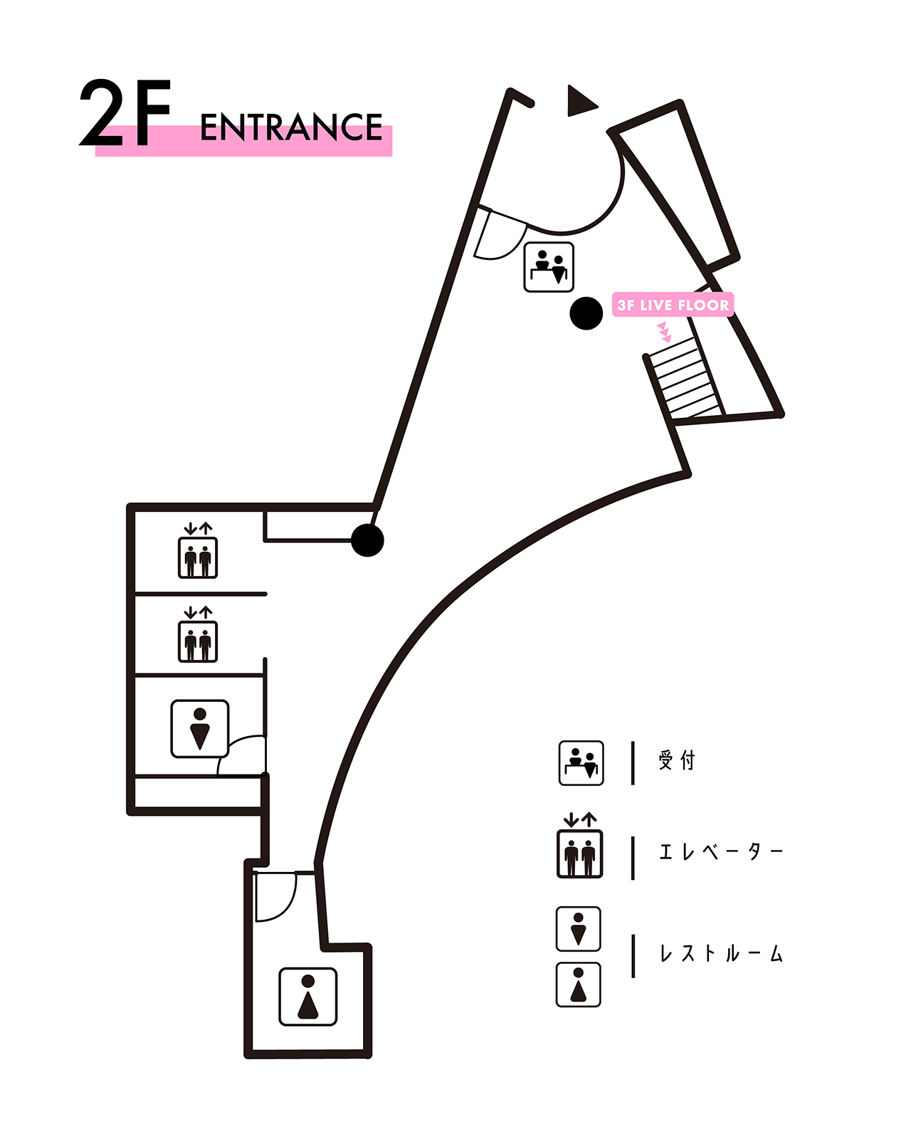 SHIBUYA RINGの2階フロア